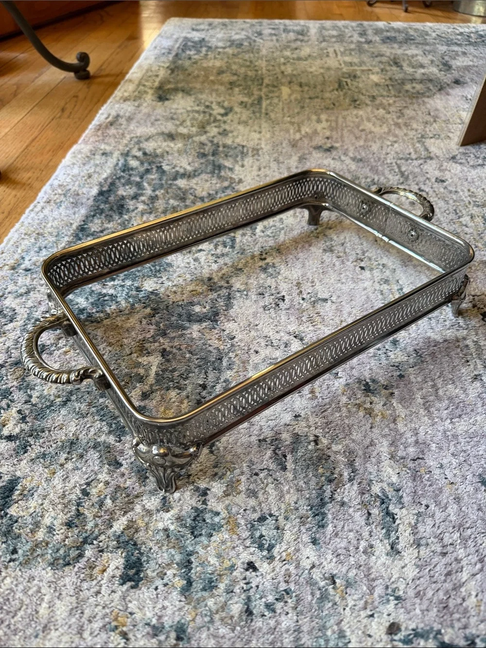 VTG Silver plate Chaffing Dish Server
